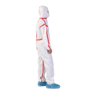 Combinaison de travail non tissée PP SMS combinaison de combinaison jetable microporeuse combinaison pour une protection complète du corps - Product Image 5