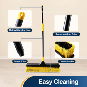 Balai <span class=keywords><strong>brosse</strong></span> à balai commerciale extérieure robuste avec poils durs pour nettoyer les terrasses Garages Ponts Carreaux <span class=keywords><strong>de</strong></span> béton Sols - Product Image 4