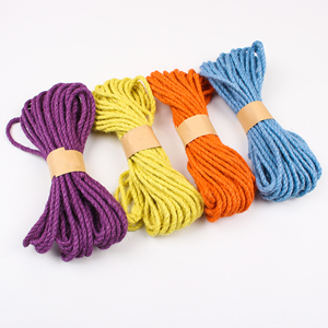 5Mm * 10M Đầy Màu Sắc Gai Dầu Sợi Dây Thừng Bện Cây Gai Dầu Chuỗi Gói Sợi Dây Thừng Làm Bằng Tay Tự Làm Nghệ Thuật Thủ Công Quà Tặng Gói Dây Rc07031012 - Product Image 6