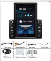 Radio Estéreo Universal Vertical de 2 Din para Coche con Pantalla Táctil de 10 Pulgadas y Reproductor GPS Android