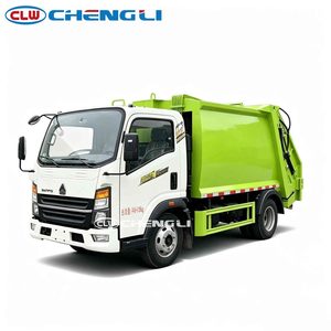 Compactador de Basura Howo de Alta Capacidad y Durabilidad, 5CBM, con Mecanismo de Compresión Hidráulica - Product Image 6