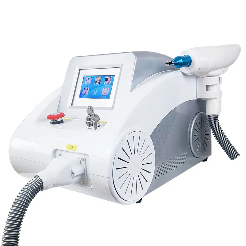 Best selling peel pigment beauty machine q switched nd yag laser tattoo removal machine nd yag q switched