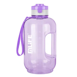 Eco-Friendly 2.2L Gallon Water Bottle with Motivational Times Direct Drinking for Gym Camping Outdoor Activities Adults