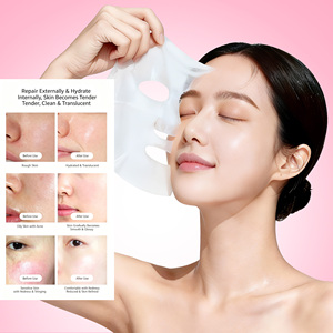 Masque facial hydratant en profondeur <span class=keywords><strong>DR</strong></span> DAVEY à l'huile de rose, masque en feuille pour le visage à la rose 10X, pour un teint éclatant - Product Image 3