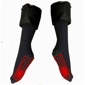 N1557 नई सर्दियों गर्म रिचार्जेबल हीटिंग मोजे बैटरी संचालित थर्मल मोजे कैम्पिंग राइडिंग लंबी पैदल यात्रा के लिए बिजली के गर्म मोजे - Product Image 6