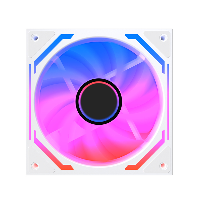 ARGB Cooling Fan PWM Sync Light Effect High Air Flow Computer Case Fan Infinity Mirror Design Cooling Fan case