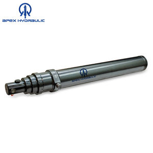 أسطوانة هيدروليكية تلسكوبية مزدوجة الفعل مخصصة بطول 1800 مم وقوة 80 طن لرفع نفايات القمامة - Product Image 3