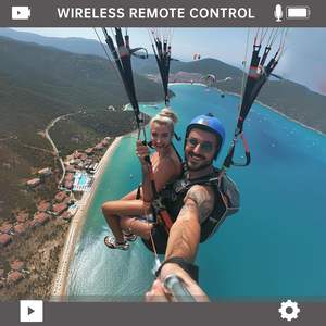 Caméra d'action ODDV 4K 60FPS 30MP avec écran tactile LCD frontal de 2 pouces, capteur CMOS, étanche 30M pour les sports et l'utilisation sous-marine - Product Image 5