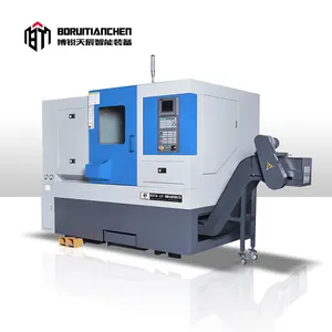 BR-160LDY Cnc Turning Center Big Swing Diameter 3 Axis Cnc Slant Bed Lathe