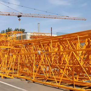 Grúa Torre Plana China 6515 de 10 Toneladas de Capacidad para Obras de Construcción, de Segunda Mano - Product Image 4