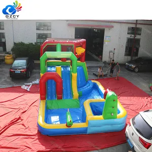 Factory Price Inflatable Pool Slide Back Yard Toy Commercial Water Slide for Kids