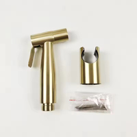 Ensemble de robinetterie de bidet mural moderne en laiton OEM, pulvérisateur à main haute pression, écologique, pour hôtel, toilettes, salle de bain, appartement, garantie 5 ans