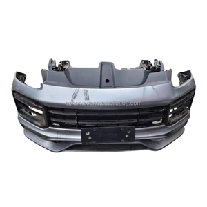 Pour <span class=keywords><strong>Porsche</strong></span> Kaman Sport Version Bodykit pour <span class=keywords><strong>Porsche</strong></span> <span class=keywords><strong>Cayenne</strong></span> ABS porte entoure pare-chocs condensateur diffuseur grille ventilateur électronique Upg - Product Image 6