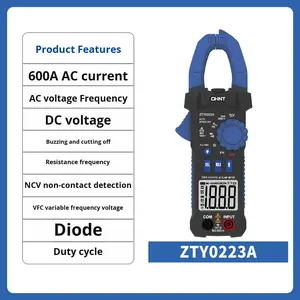 Chint dijital otomatik yüksek hassasiyetli kelepçe metre ZTY0223A (anakara çin) - Product Image 2