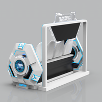 Simulador de Vuelo de Transbordador Espacial VR Interactivo de 4 Asientos de Source Factory para una Experiencia de Realidad Virtual Inmersiva 9D al Aire Libre