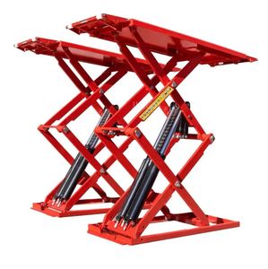 Elevadores de tijera para automóviles de 3500kg, elevador automático de tijera, cerradura eléctrica, elevador de tijera hidráulico de elevación completa para reparación de automóviles - Product Image 1