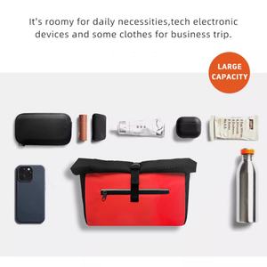 Unisex Portable Polyester Waist Pack Men's/Women's Crossbody Shoulder Chest Bag Zipper Custom Logo Outdoor <b>Travel</b> Sports Running - Product Image 3