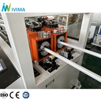 Ligne de production de tuyaux en PVC d'extrusion plastique IVIMA, machine de fabrication de tubes à deux cavités