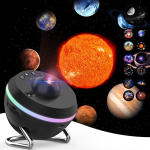 13-in-1 4K HD Planetarium LED Lamp Galaxy Star <b>Projector</b> with Timer, Meteor Starry Sky Night <b>Light</b> for Kids Bedroom - Product Image 2