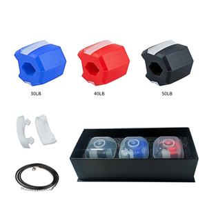 आकाश अनुकूलित मुंह भोजन ग्रेड सिलिकॉन v चेहरे के लिकोन वी चेहरे के लिफ्टर व्यायाम गेंद जबड़े व्यायाम - Product Image 1