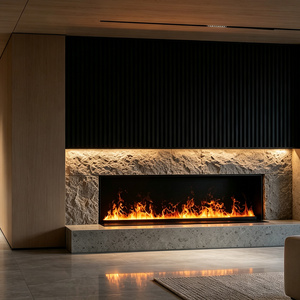 Caminetto Elettrico Inno-Fire da 36 Pollici con Fiamma <span class=keywords><strong>3D</strong></span> per Decorazione Interna a Incasso a Parete - Product Image 3
