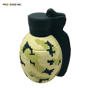 High Quality <b>Squeeze</b> Toy Camo Grenade Foam Stress <b>Ball</b> - Product Image 5