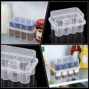 Wholesale 2x3ml Clear <b>Plastic</b> Vial Storage <b>Box</b> for 3ml Storage Cases - Product Image 3