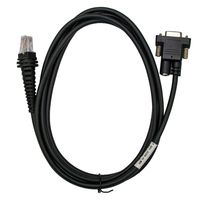Cable Serial RS232 para Escáner de Código de Barras Honaywell 1200G, Cable de Datos para Pistola de Escaneo de Código de Barras, Puerto Serial, 2 Metros