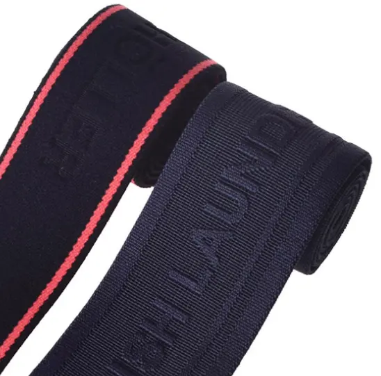 2019 Hot Populaire Factory Supply Custom Elastische Band/Jacquard Elastische Singels Voor Ondergoed