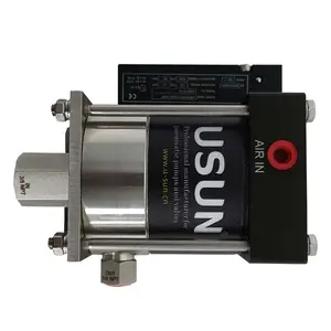 Hydro Pump USUN Model: M71-S Similar Haskel Stainless Steel End High Pressure Air Hydro Testing Pump For Vessel Inspection