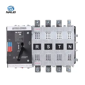 Photovoltaic New Energy NLQ6-400/4P Millisecond Level Switching Continuous Dual Power Supply Automatic Switching Switch