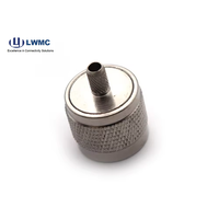 Conector de abrazadera macho/hembra tipo N de alto rendimiento de fábrica para cable RG58