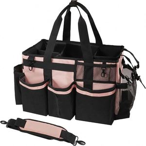 Échantillon gratuit : Organisateur de nettoyage avec poignée et bretelles pour les femmes de ménage, sac de rangement pour outils de nettoyage sous l'évier et pour la voiture - Product Image 4