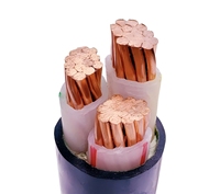 Câble d'alimentation industriel basse tension YUWAN 450V 5*16, conducteur en cuivre, isolation PVC, gaine PVC, utilisation en bâtiment, classe YJV5*1690C