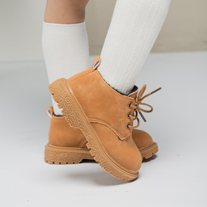 Directo de fábrica al aire libre niños Casual Cowboy Low Top zapatos <span class=keywords><strong>PU</strong></span> cuero antideslizante suela de goma niños botines - Product Image 3