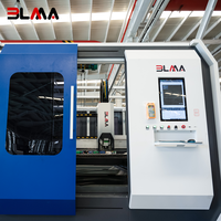 Découpeuse laser à fibre CNC haute puissance, refroidie par eau, pour tôles et plaques épaisses, avec une productivité élevée