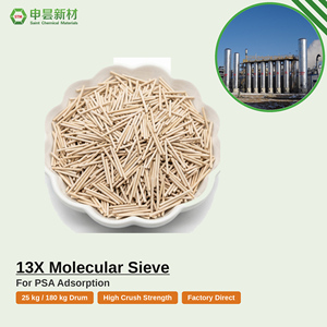 Peneira Molecular 13X, Zeólita 13X de Alta Pureza, Dessecante Industrial em Pellets para Purificação de Gá<span class=keywords><strong>s</strong></span>, Agente Auxiliar Químico - Product Image 2