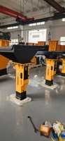 Ciseaux hydrauliques SOOSAN SB40 pour chargeuses compactes et excavatrices de 4 à 9 tonnes, avec burin de 68 mm, garantie 1 an.