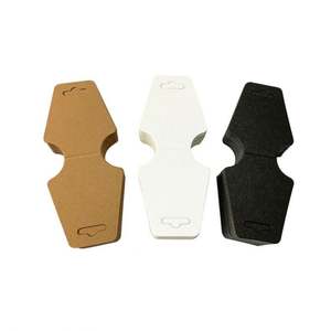 Etiqueta colgante de papel personalizada de Guangzhou, ecológica, plegable, para joyería, aretes, collares, y bolsas de plástico de alta calidad - Product Image 4