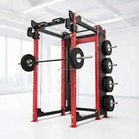 Rack complet d'équipement de musculation professionnel robuste pour entraînement de force