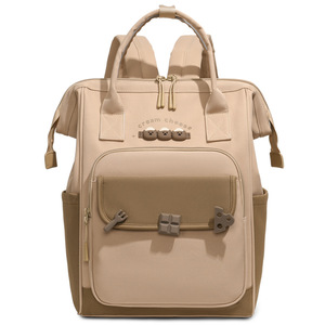 2026 New Mom Baby Bag Multi-Function Double Shoulder Large Capacity Maternity Hospital Student <b>Backpack</b> Water Resistant - Product Image 3