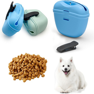 <span class=keywords><strong>Pochette</strong></span> portable en silicone pour chien avec clip de fermeture magnétique aides à la formation étanches pour chiens - Product Image 5