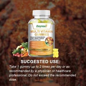 Gomitas multivitamínicas con vitaminas A <span class=keywords><strong>C</strong></span> E B6 B12 y minerales Gomitas naturales sin OGM - Product Image 4