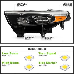 Phare de voiture sans AFS, phare LED pour Ford <span class=keywords><strong>Explorer</strong></span> <span class=keywords><strong>XLT</strong></span> / Limited <span class=keywords><strong>2020</strong></span> 2021 2022 - Product Image 2