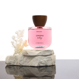 Botella de Perfume de alta calidad, atomizador de bomba vacía, prensado transparente, 30ml, 50ml, 100ml, tapa de botella de Spray de vidrio, botella de Perfume - Product Image 2