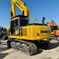 Excavatrice Komatsu PC160-7 d'occasion, modèle 2024/2025, 16 tonnes, avec chaînes de chenilles optionnelles de 500-600 mm, moteur/pompe inclus, idéale pour les terrains boueux