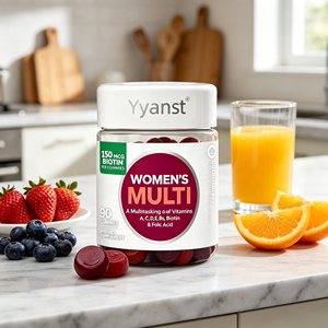 Natural Women’s Multi Gummies 150mcg ไบโอติน 90 เม็ด รสราสเบอร์รี่เบอร์รี่ พร้อมวิตามินสำคัญเพื่อสุขภาพที่ดีในทุกๆ วันและเสริมพลังงาน - Product Image 3