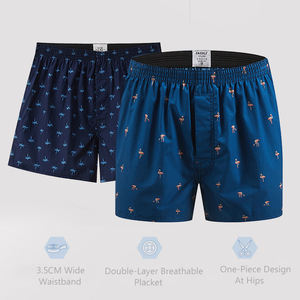 सिनेविक 48 घंटे शिपिंग पुरुषों के बॉक्सर शॉर्ट्स प्रिंटिंग बुना हुआ मल्टी-कलर स्टाइल फैशन एलोवेरा पैंट ढीली और सांस लेने योग्य - Product Image 2