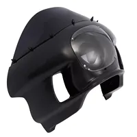 Pour Harley Dyna Low Rider Wide Glide Carénage avant + Carénage de jambe + Support de phare