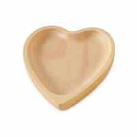 Plateau de service en bois en forme de cœur, planche à charcuterie en bois de caoutchouc, plateau personnalisé pour fruits, collations et desserts, pour la cuisine et la décoration de la maison